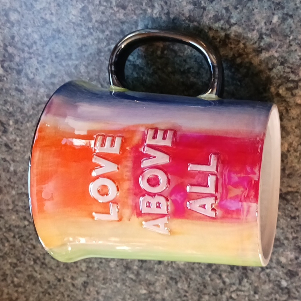 Kitchen  Large Cup Love Above All Envogue